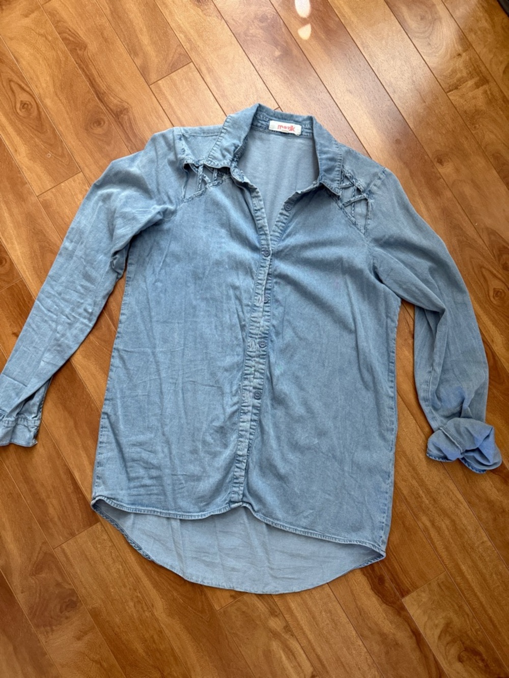 Mazik Light Blue Denim Shirt